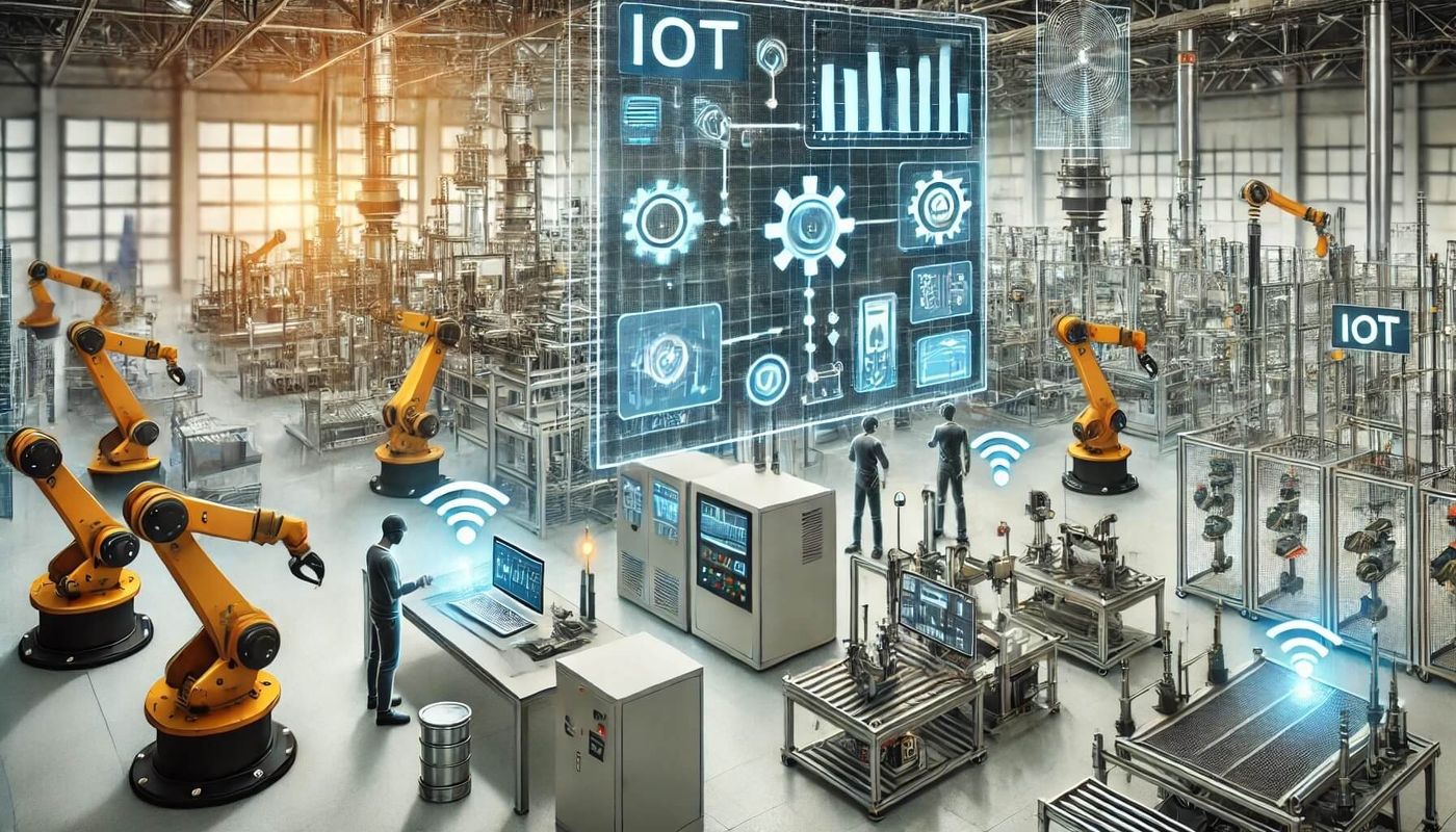 Teollinen IoT ja automaatio tuotantoprosessissa