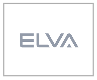 Pildil on helehallide suurtähtedega kirjutatud sõna "ELVA" valgel taustal.